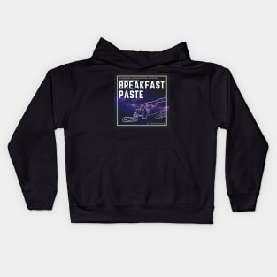 Breakfast Paste (starry bg) Kids Hoodie